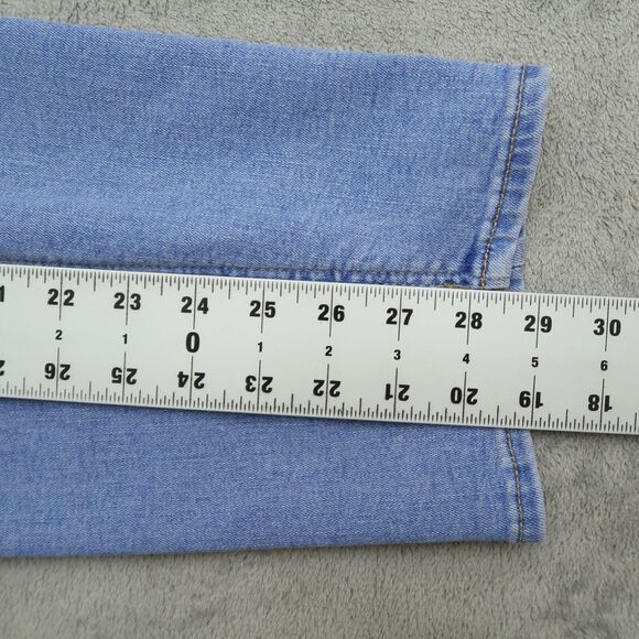 Old Navy Jeans Women's 28 Plus Blue High-Rise Rockstar Super Skinny 29" Inseam - Picture 3 of 15